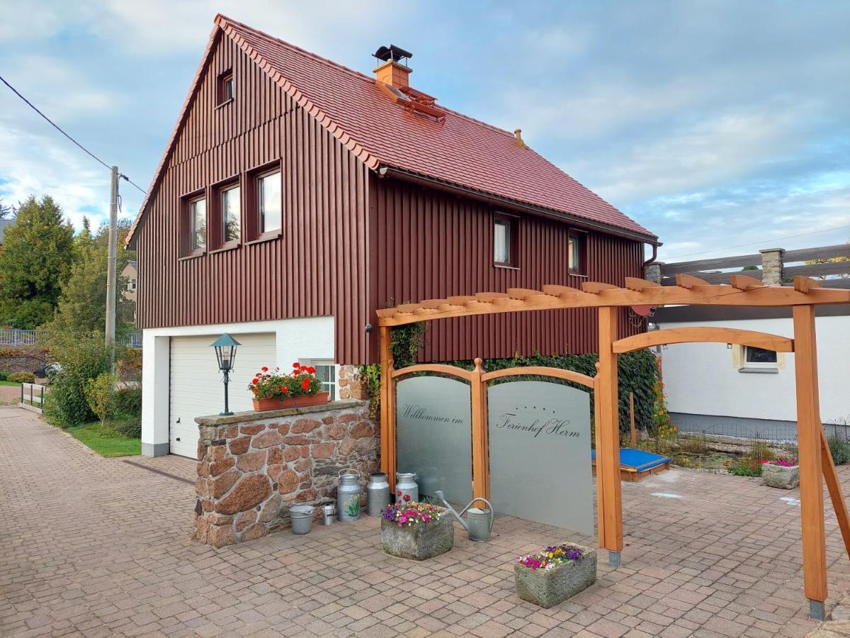 Ferienhaus Herm Glashutte  Exteriér fotografie